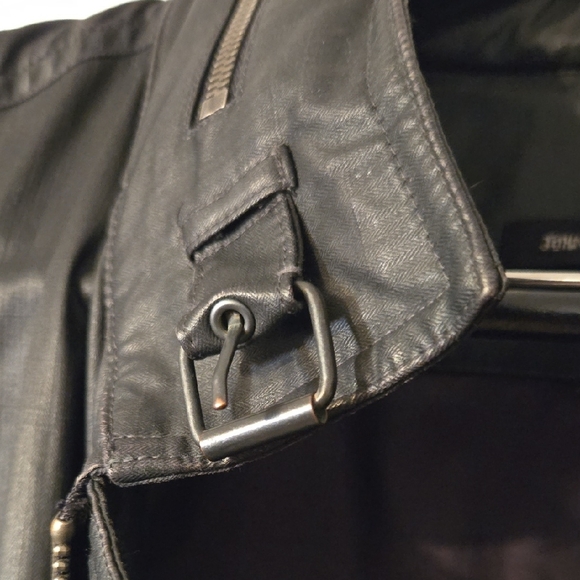 John Varvatos Black Military Field Jacket - Picture 14 of 14